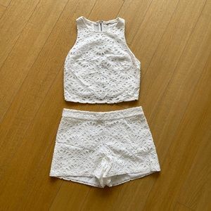 Alice and Olivia shorts set